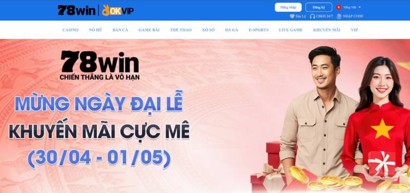 Hướng Dẫn Đăng Nhập 78win Bảo Mật Và An Toàn Nhất 2 Bước 1: Đến giao diện đăng nhập của hệ thống.