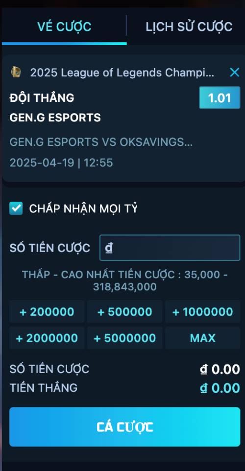 Mẹo Cược Liên Minh Huyền Thoại Bất Bại Từ Các Bet Thủ 6 Chọn cược đội đã thắng ván đầu tiên hoặc đội kèo trên