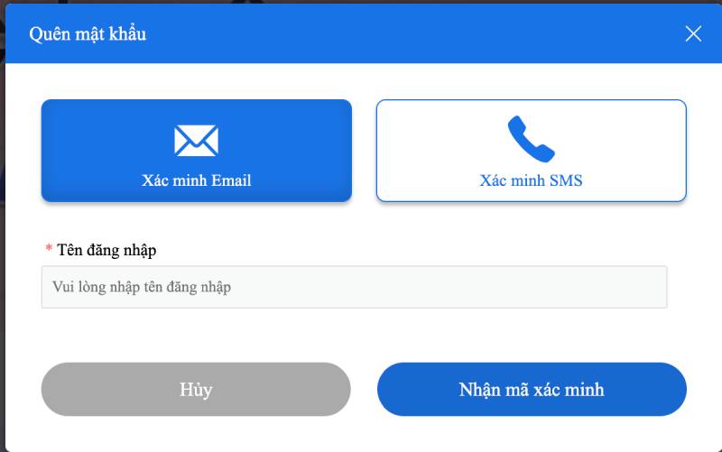 Hướng Dẫn Đăng Nhập 78win Bảo Mật Và An Toàn Nhất 4 Lỡ quên tên đăng nhập hoặc mật khẩu?